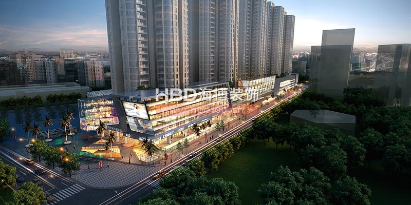 曜和廣場建筑設(shè)計裝修