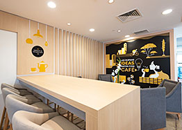 餐廳設(shè)計(jì)采用這種亮色調(diào)怎么樣? 餐廳設(shè)計(jì)采用這種亮色調(diào)怎么樣?